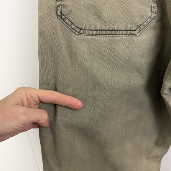 True VINTAGE MADEWELL Womens Twill PANTS 28 X 29 Work Wear Retro 50s Grunge - Picture 11 of 16